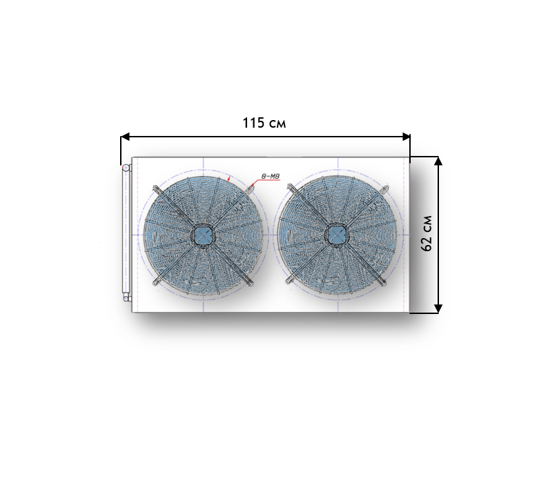OCTAVA DC20 450 - Drycooler for gyro-cooling systems