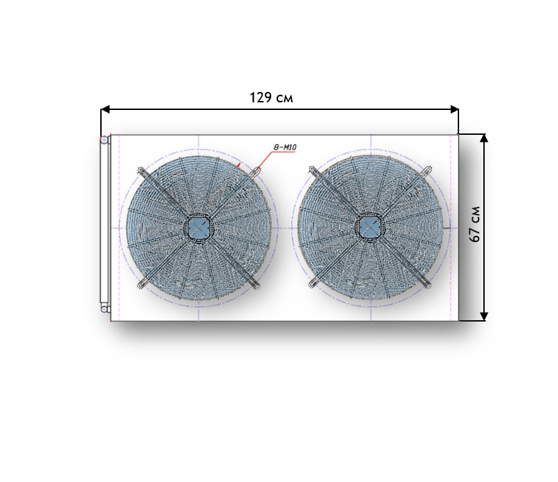 OCTAVA DC35 500 - Drycooler for gyro-cooling systems