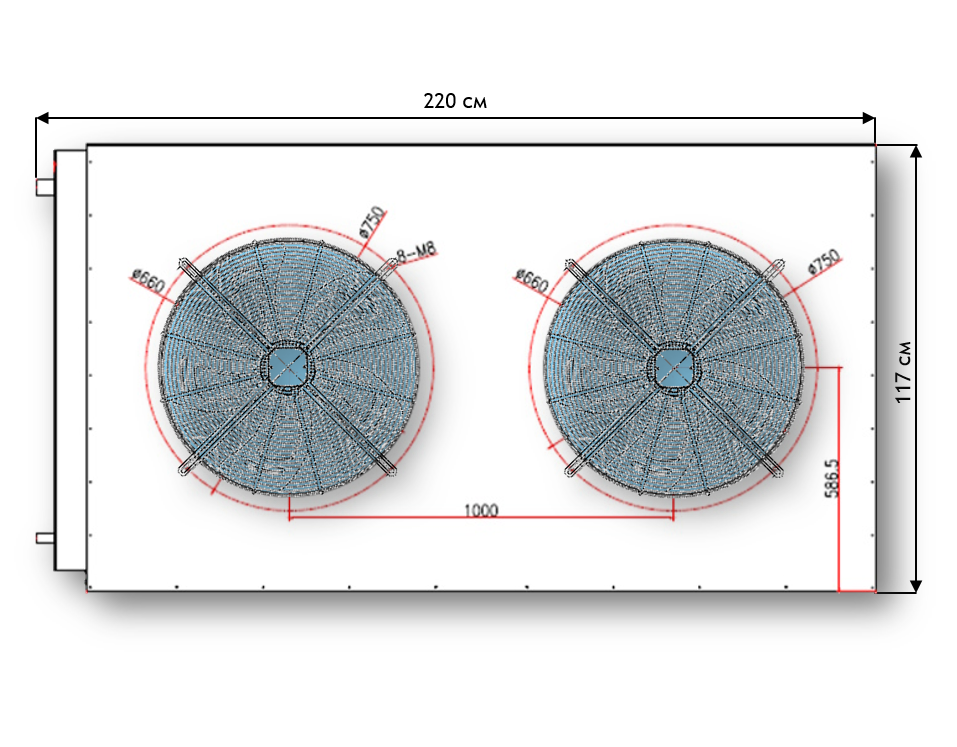OCTAVA DC65 630 - Драйкулер систем гиро-охлаждения